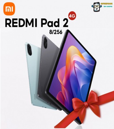  Redmi Pad 2 (8/256GB)LTE 4G  (ใส่ซิมได้) จอใหญ่ 11นิ้ว l เเบตอึด 9,000 mAh l ดีไซน์ที่สวยงาม(By SuperTStore)
