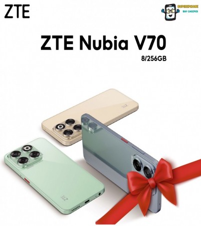 ZTE Nubia V70 (8+256GB) จอ 6.7 นิ้ว แบตเตอรี่อึด ชาร์จเร็ว กล้องหลัง 108MP(By SuperTStore)