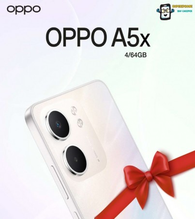Oppo A5x(4/64GB)จอ 6.67 inch l แบตเตอรี่ 6,000 mAh l พรีเมียม สวย ครบ จบ(By SuperTStore)