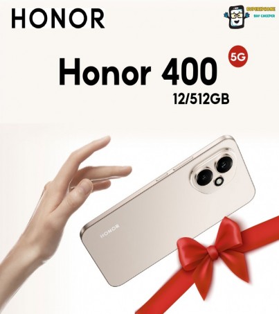 Honor 400 รุ่น 5G (12+512GB)จอ 6.55 l  ฟีเจอร์ AI ล้ำสมัย l Snapdragon 7 Gen3(By SuperTStore)