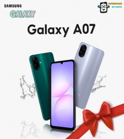 Samsung Galaxy A07 (4/64GB)หน้าจอ 90Hz กันน้ำ IP54(By SuperTStore)