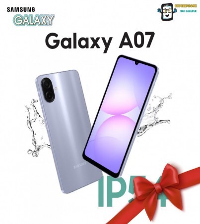 Samsung Galaxy A07 (4/128GB)คุ้มค่าและทนทาน  กันน้ำ IP54 (By SuperTStore)