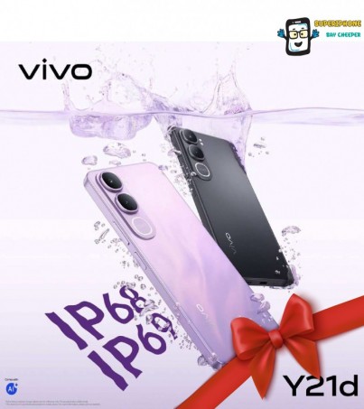 Vivo Y21d (4/128GB) จอ 6.68 l กล้อง 50 mp (By Lazada SuperTphone)