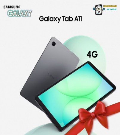 Samsung Galaxy Tab A11 LTE_4G(8+128GB) ดีไซน์พรีเมียม บางเบา ใส่ซิมได้(By SuperTStore)