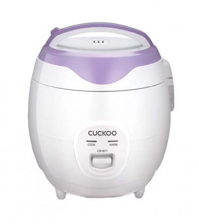 หม้อหุงข้าวคุกคู CUCKOO ขนาด 1.08 ล. รุ่น CR-0671 สีขาว(By SuperTStore)