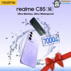 Realme C85 รุ่น 5G (8+128GB)จอ 6.80 l  รีเฟรชสูงสุด 144 Hz l แบต 7000 mAh(By SuperTStore)