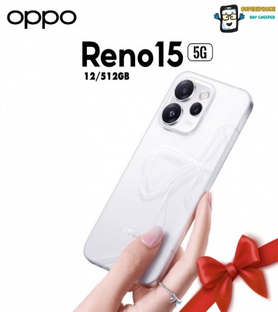 OPPO Reno 15 รุ่น 5G (12/512GB)จอ 6.32 นิ้ว รีเฟรชเรตสูงสุด 120Hz(By SuperTStore)