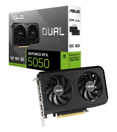 ASUS Dual RTX5050 8GB GDDR6 OC Edition DUAL-RTX5050-O8G