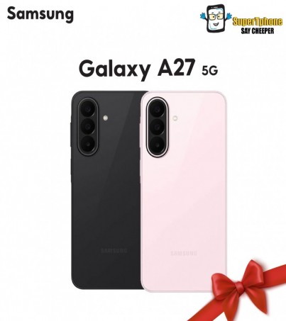 Samsung Galaxy A27 รุ่น 5G (8+128GB)จอ 6.70 l Snapdragon 6 Gen 3  l แบต 5000 mAh(By SuperTStore)