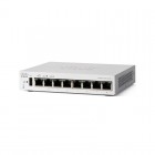 สวิตช์เครือข่าย Cisco Catalyst 1200 8-port GE, Desktop, Ext PS, PoE Input [C1200-8T-D]