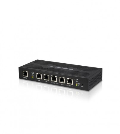 UBiQUiTi EdgeRouter PoE (ERPoe-5) - 5-Port Gigabit Ethernet (5-Port 24/48 VDC Passive) Advanced Gigabit Ethernet Router, 2-WAN Load Balanced