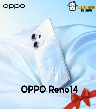 OPPO Reno14 รุ่น 5G(12+512GB) AMOLED ขนาด 6.59 นิ้ว l MediaTek Dimensity l ชาร์จเร็ว(By SuperTStore)