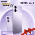 TECNO SPARK GO 3 (4+128GB) จอ 6.74 นิ้ว l แบต 5,000 mAh l ชาร์จไวสูงสุด 15W(By SuperTStore)