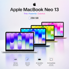 Apple MacBook Neo 13 l คีบอร์ดไทย _256GB  สุดปังที่มาในราคาสุดว้าว l ชิป A18 Pro l จอ Liquid Retina(By SuperTStore)