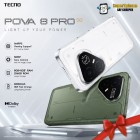 TECNO POVA 8 Pro รุ่น 5G(12+256GB) หน้าจอ 6.78  l  แบตเตอรี่ 6500 mAh l สู้แสงแดดจ้าได้ดีเยี่ยม (By SuperTStore)