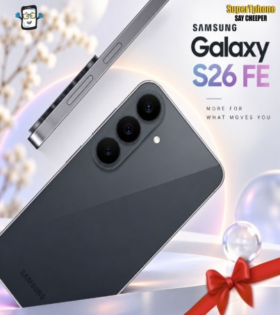 Samsung Galaxy S26 FE 5G(8+256GB)จอ 6.7 นิ้ว l  กล้องหลัก 50MP l  แบตใหญ่สะใจ 4900 mAh(By SuperTStore)