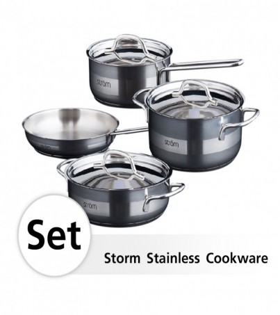 Strom Stainless Cookware(Set)