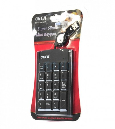 OKER Numberic Keypad 2017 (Black)