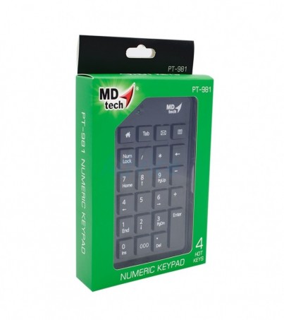 MD-TECH Numberic Keypad PT-981 (Black)