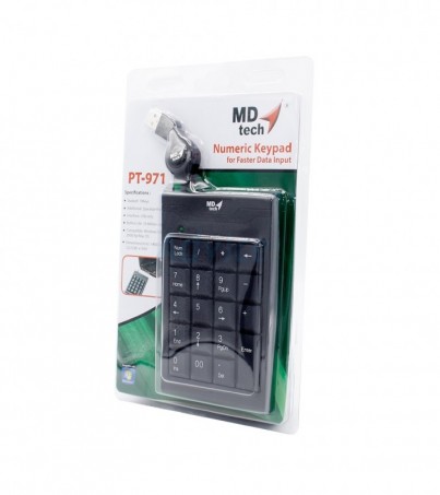 MD-TECH Numberic Keypad PT-971 (Black)
