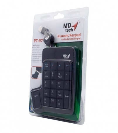MD-TECH Numberic Keypad PT-970 Hot (Black)