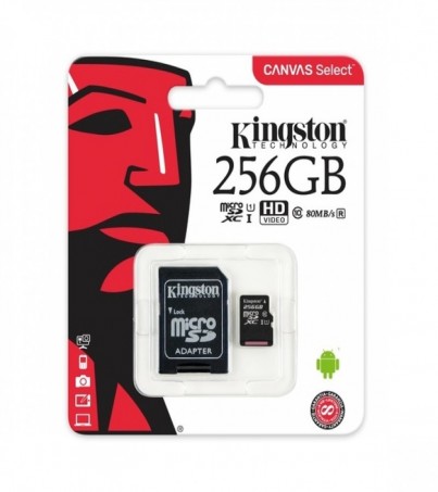 Kingston microSDXC Canvas Select 256GB (SDCS/256GB)