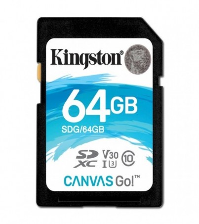 Kingston Canvas Go 64GB SDXC (SDG/64GB)