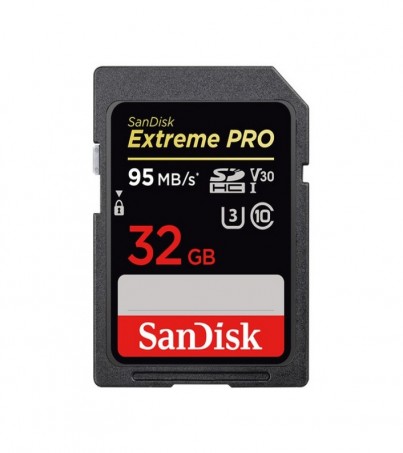 SanDisk 32GB Extreme PRO SDHC UHS-I Memory Card(SDSDXXG_032G_GN4IN)