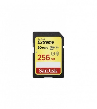 SANDISK EXTREME 256 GB SD CARD SDXC CLASS 10(SDSDXVF-256G-GNCIN)