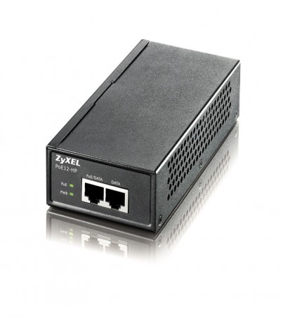 Zyxel PoE12-30W  Multi-Gigabit PoE Injector, 1-Port 100M/1G/2.5G Data port, 1-Port 100M/1G/2.5G PoE port