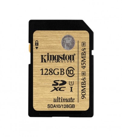Kingston 128GB Canvas React UHS-I SDXC Memory Card (SDA10/128GB)