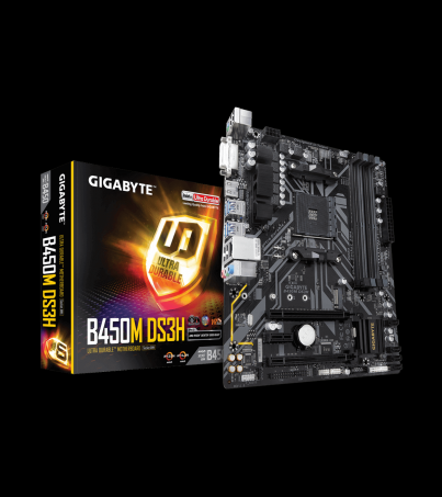 (AM4) GIGABYTE B450M DS3H (REV1.0)