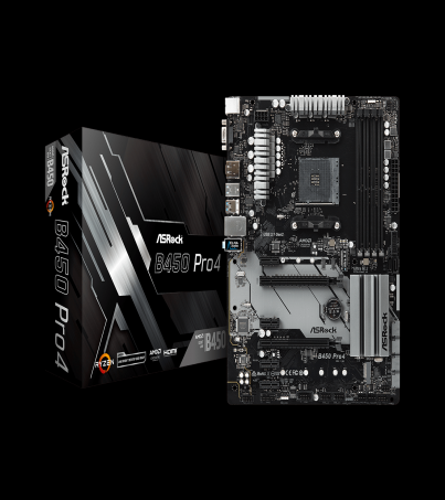 (AM4) ASROCK B450 PRO4