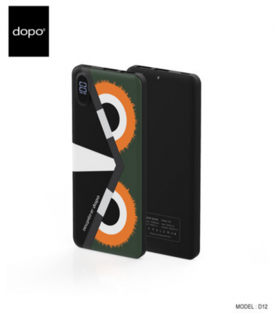 Dopo D12 Power Bank 12000mAh (Owl) - Eye Orange