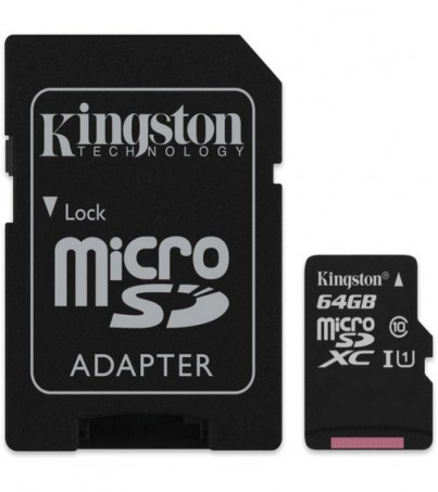 Kingston memory micro SDHC class 10 64GB (SDCX10/64GB)