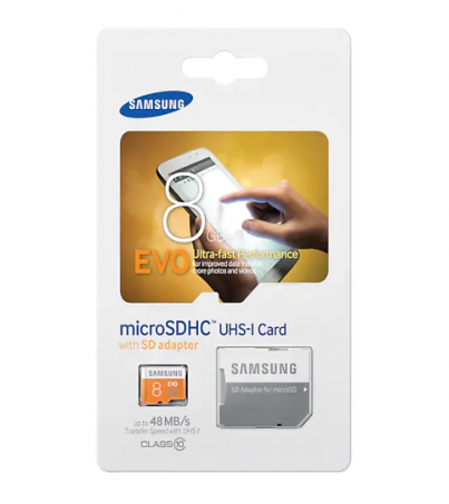 Samsung memory micro SDHC EVO10 8GB (MV-MP08DA)