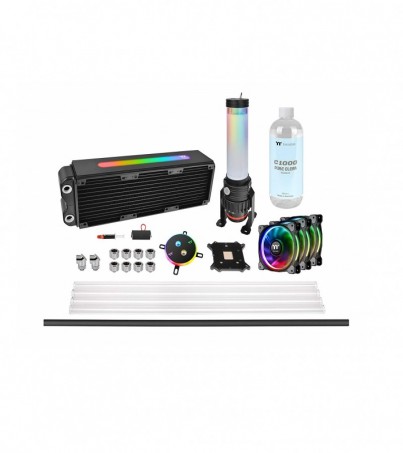 ThermalTake Water Cooling Kit Pacific M360 Plus D5 Hard Tube (By Order)