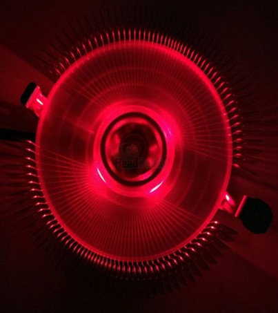 GVIEW CPU COOLER A4-11 (Red Led)