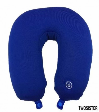 Twosister Neck and Shoulder Massager หมอนนวดคอไฟฟ้า สีฟ้า