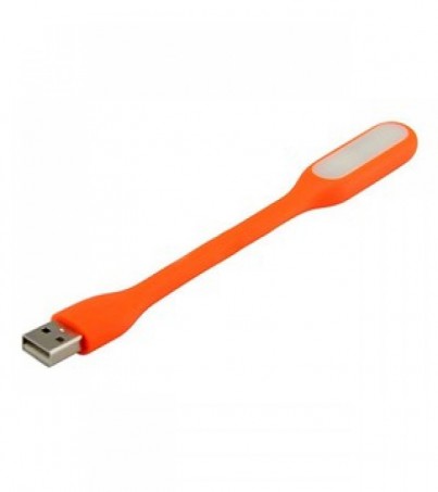 Twosister โคมไฟ LED ต่อ USB ขนาดพกพา (สีส้ม)