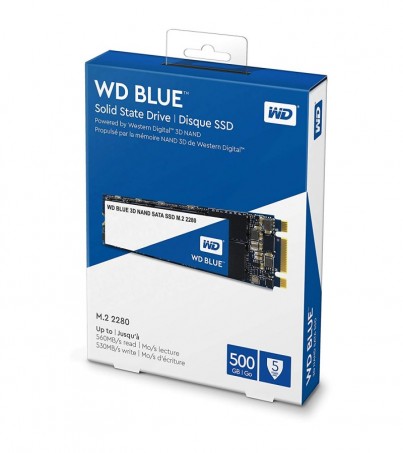 Western Digital Blue 3D NAND SATA SSD 500GB (WDS500G2B0B)