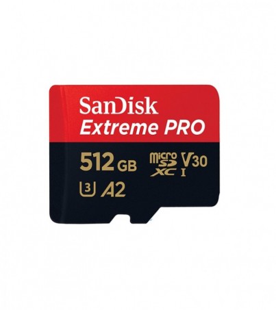 SanDisk Extreme Pro microSDXC SQXCZ 512GB (SDSQXCZ_512G_GN6MA)