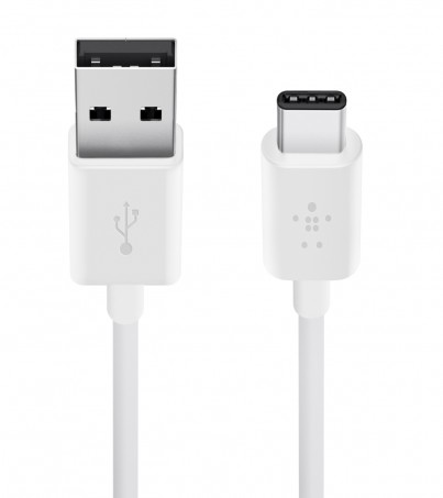 Belkin MIXIT UP 2.0 USB-A to USB-C Charge Cable (F2CU032bt10-WHT) -White