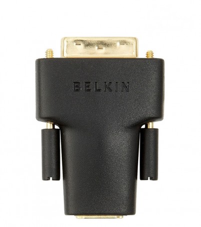 Belkin DVI to HDMI Adaptor, Black (F3Y038BT)