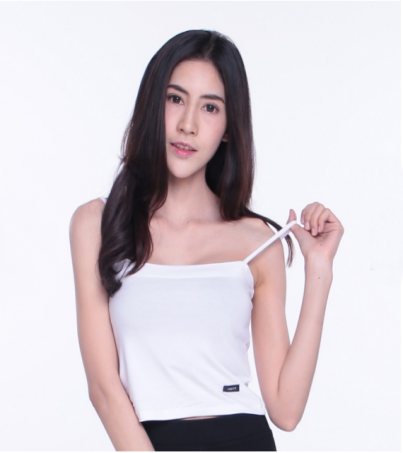 เสื้อครึ่งตัวตัดกลาง FREE SIZE สีใช้ง่าย