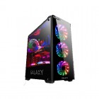 เคสคอมพิวเตอร์ ATX Case (NP) ITSONAS Galaxy Sparkle (Black)