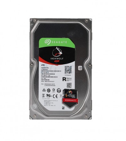 SEAGATE IRONWOLF PRO 4 TB SATA-III  (128MB, 7200RPM,ST4000NE001)