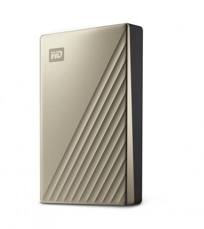 WD 4TB Ext HDD 2.5'' My Passport Ultra (Gold, WDBFTM0040BGD)