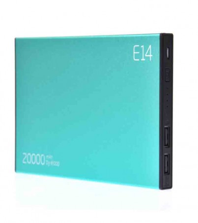 POWER BANK 20000 mAh 'ELOOP' (E14) Green