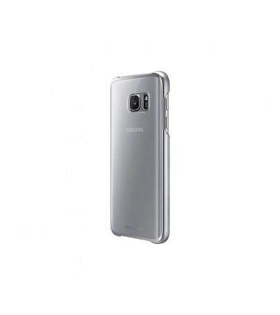 Samsung เคส Clear Cover (Galaxy S7) - Silver